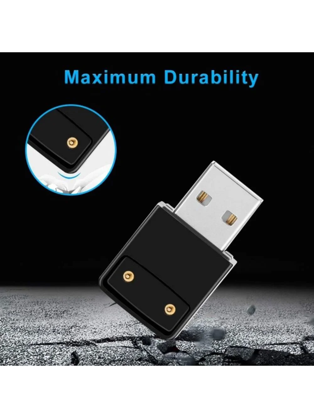 Portable Magnetic USB Fast Charger - Dual Charging Cable for Quick Power-Up